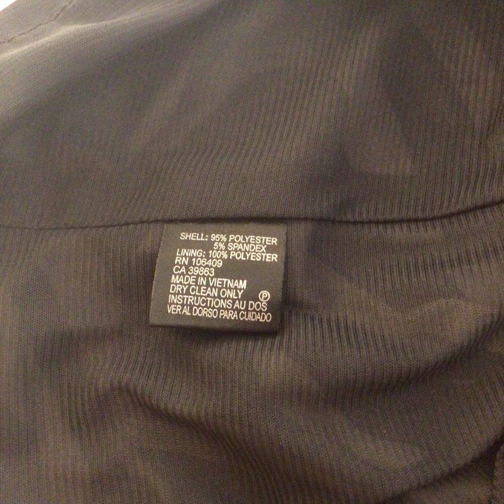 Tahari Arthur S Levine Black and Tan Dress Size 16W - Picture 13 of 13
